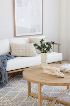 Clovelly Round Coffee Table -100cm -Abide Interiors Ocea 3 Seater Sofa 20 1