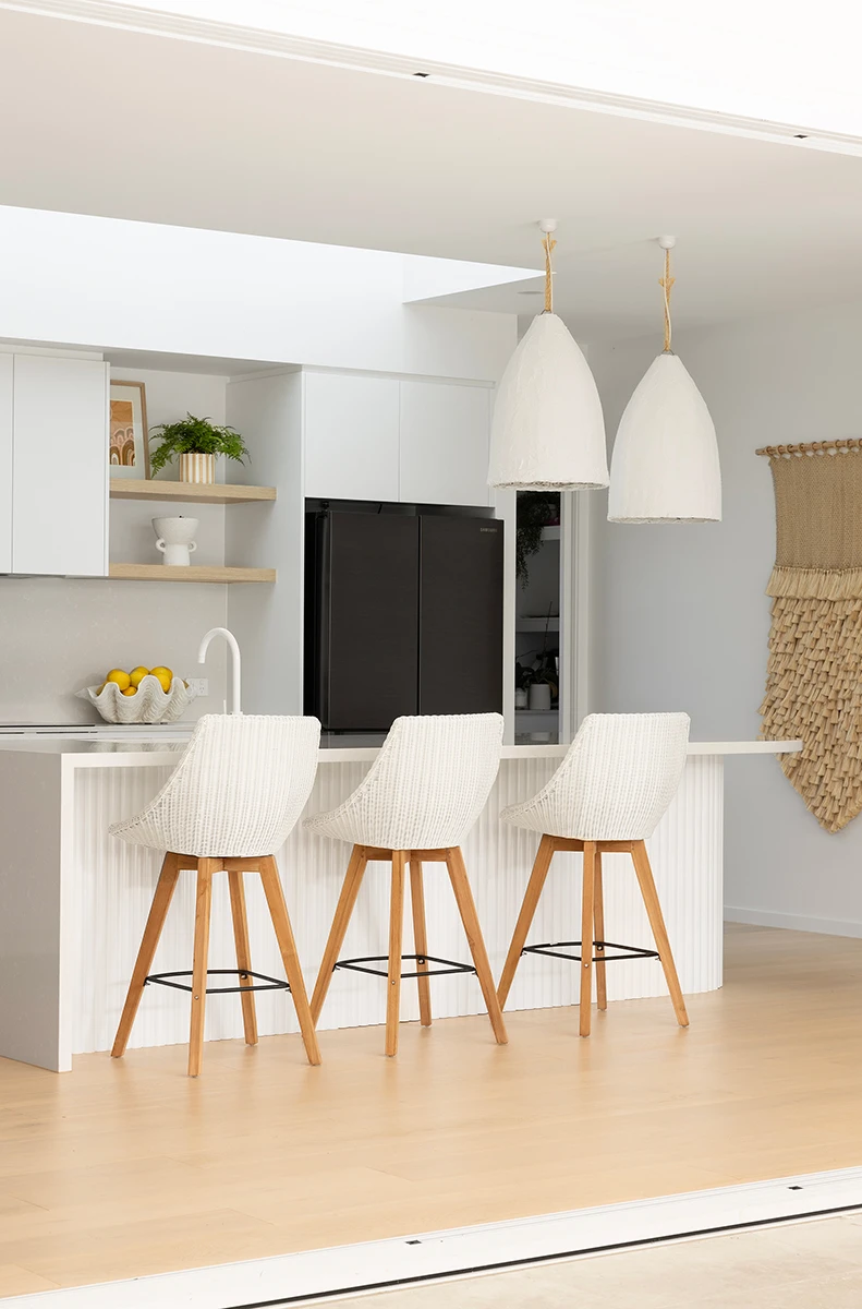 Oceanic Outdoor Counter Stool – White 4 Oceanic Outdoor Counter Stool – White - Image 2