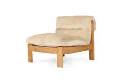 Parker Armchair – Natural On Natural Frame
