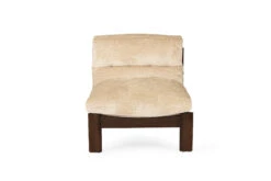 Parker Armchair – Natural On Charcoal Frame -Abide Interiors Parker Armchair natural Charcoal Frame 3