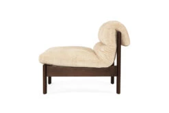 Parker Armchair – Natural On Charcoal Frame -Abide Interiors Parker Armchair natural Charcoal Frame 4