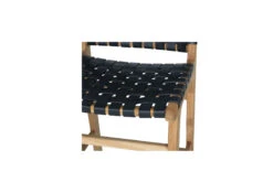 Pasadena Leather Counter Stool – Black – Woven -Abide Interiors Pasadena Counter Stool Black 7