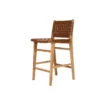 Pasadena Leather Counter Stool – Tan- Woven 1 Pasadena Leather Counter Stool – Tan- Woven -Abide Interiors Pasadena Counter Stool Tan Woven1