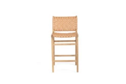 Pasadena Leather Counter Stool – Natural – Woven -Abide Interiors Pasadena Counter Woven Natural 3