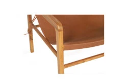 Pasadena Leather Sling Chair – Tan -Abide Interiors Pasadena Leather Sling Chair Tan 8
