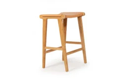 Pasadena Leather Saddle Stool – Flat Natural 26 Pasadena Leather Saddle Stool – Flat Natural -Abide Interiors Pasadena Saddle Stool Flat Natural 5