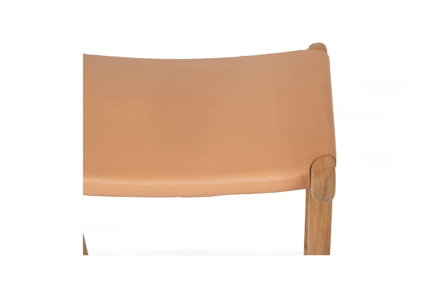 Pasadena Leather Saddle Stool – Flat Natural 10 Pasadena Leather Saddle Stool – Flat Natural - Image 8