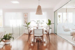 Pasadena Leather Side Chair – White 24 Pasadena Leather Side Chair – White -Abide Interiors Pasadena Side White Styled 1