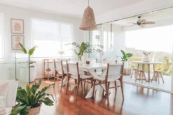 Pasadena Leather Side Chair – White 26 Pasadena Leather Side Chair – White -Abide Interiors Pasadena Side White Styled 4