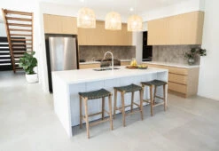 Pasadena Leather Saddle Stool – Olive – Woven -Abide Interiors Pasdena Saddle Stool Olive Woven 14