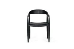 Rigby Armchair – Black -Abide Interiors Rigby Armchair Black 1 1
