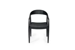 Rigby Armchair – Black -Abide Interiors Rigby Armchair Black 1 2