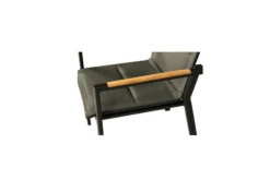 Roberto Stackable Outdoor Dining Chair – Asteroid Black (Charcoal) – Set Of 4 -Abide Interiors Roberto Chair Black 12