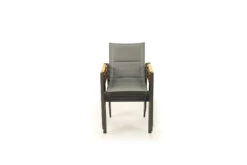 Roberto Stackable Outdoor Dining Chair – Asteroid Black (Charcoal) – Set Of 4 -Abide Interiors Roberto Chair Black 9