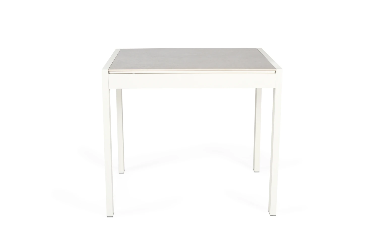 Roberto Outdoor Dining Table 80cm – Pearl White 6 Roberto Outdoor Dining Table 80cm – Pearl White - Image 4