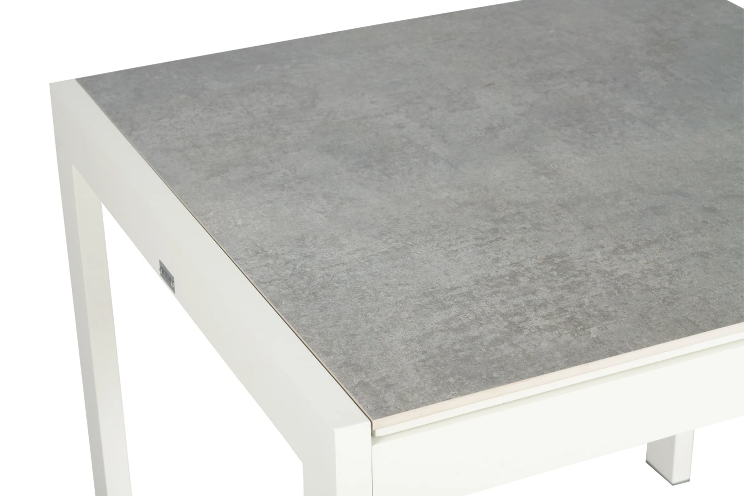 Roberto Outdoor Dining Table 80cm – Pearl White 9 Roberto Outdoor Dining Table 80cm – Pearl White - Image 7