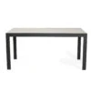 Roberto Outdoor Dining Table 160cm – Asteroid Black (Charcoal) -Abide Interiors Roberto Outdoor Table Black 160cm 2