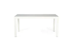 Roberto Outdoor Dining Table 160cm – Pearl White