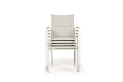 Roberto Stackable Outdoor Dining Chair – Pearl White – Set Of 4 24 Roberto Stackable Outdoor Dining Chair – Pearl White – Set Of 4 -Abide Interiors Roberto WH 1