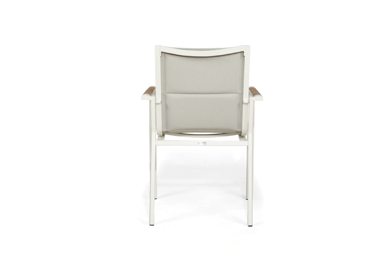 Roberto Stackable Outdoor Dining Chair – Pearl White – Set Of 4 16 Roberto Stackable Outdoor Dining Chair – Pearl White – Set Of 4 - Image 14