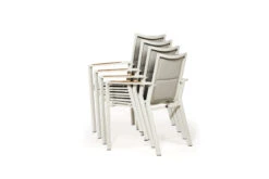 Roberto Stackable Outdoor Dining Chair – Pearl White – Set Of 4 26 Roberto Stackable Outdoor Dining Chair – Pearl White – Set Of 4 -Abide Interiors Roberto WH 4