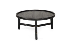 Ruben Coffee Table – 80cm – Black -Abide Interiors Ruben Coffee Table Black 80cm 2 1