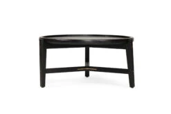 Ruben Coffee Table – 80cm – Black