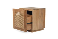 Ryan Bedside Table – Natural -Abide Interiors Ryan Bedside Natural 2