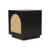 Ryan Bedside Table – Black -Abide Interiors Ryan Bedside Table Black 1