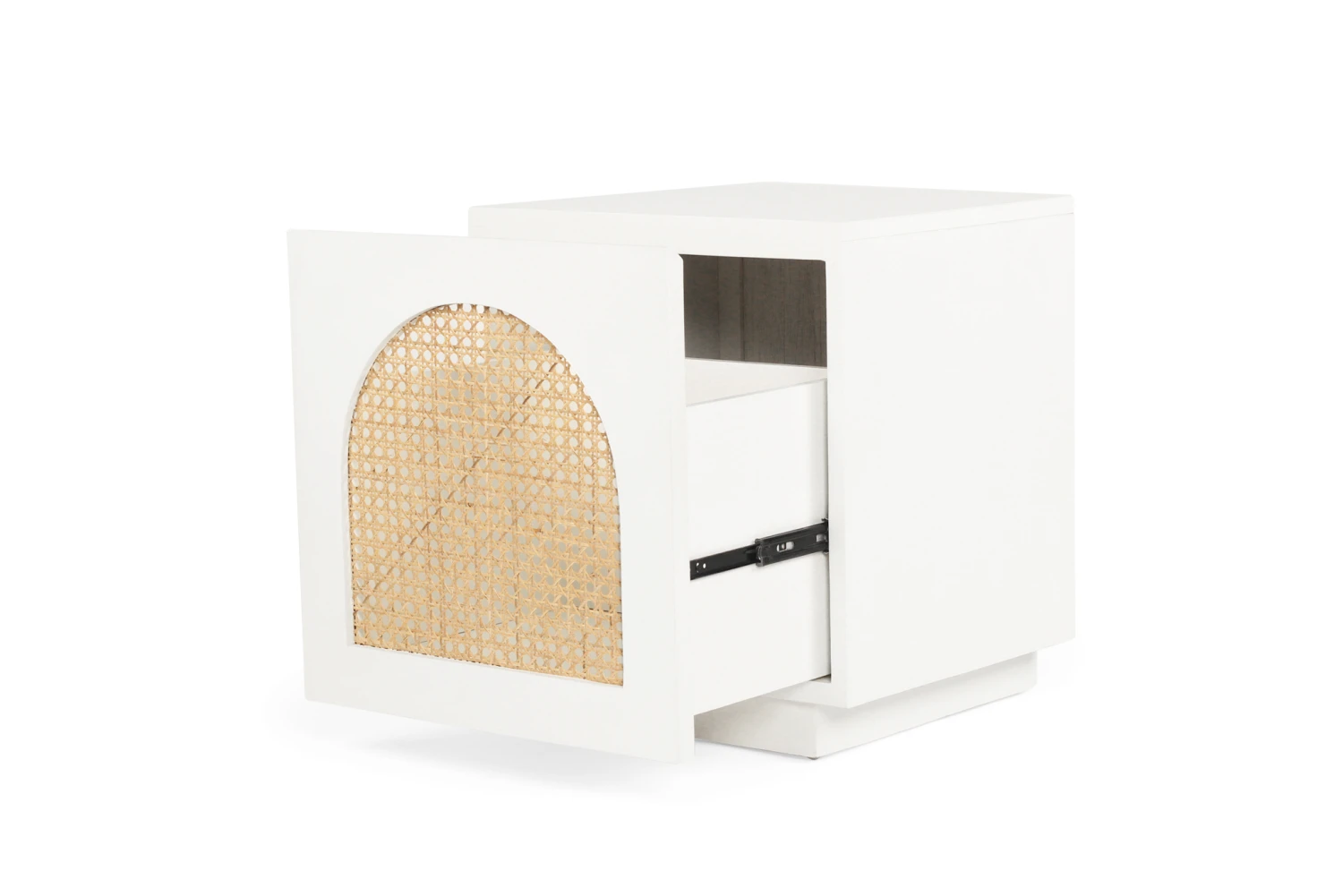 Ryan Bedside Table – White 6 Ryan Bedside Table – White - Image 4