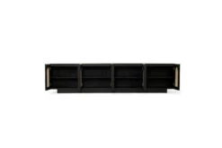 Ryan Eight Door Entertainment Unit – Black -Abide Interiors Ryan Entertainment Unit 8 Door Black 4
