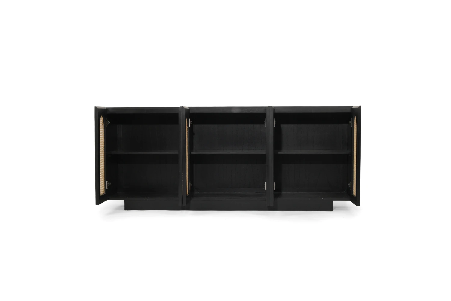 Ryan Six Door Sideboard – Black 5 Ryan Six Door Sideboard – Black - Image 3