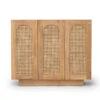 Ryan Three Door Sideboard – Natural -Abide Interiors Ryan Sideboard Black 3Door 1 1