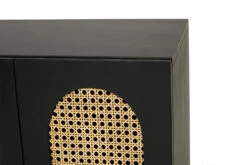 Ryan Three Door Sideboard – Black -Abide Interiors Ryan Sideboard Black 3Door 9