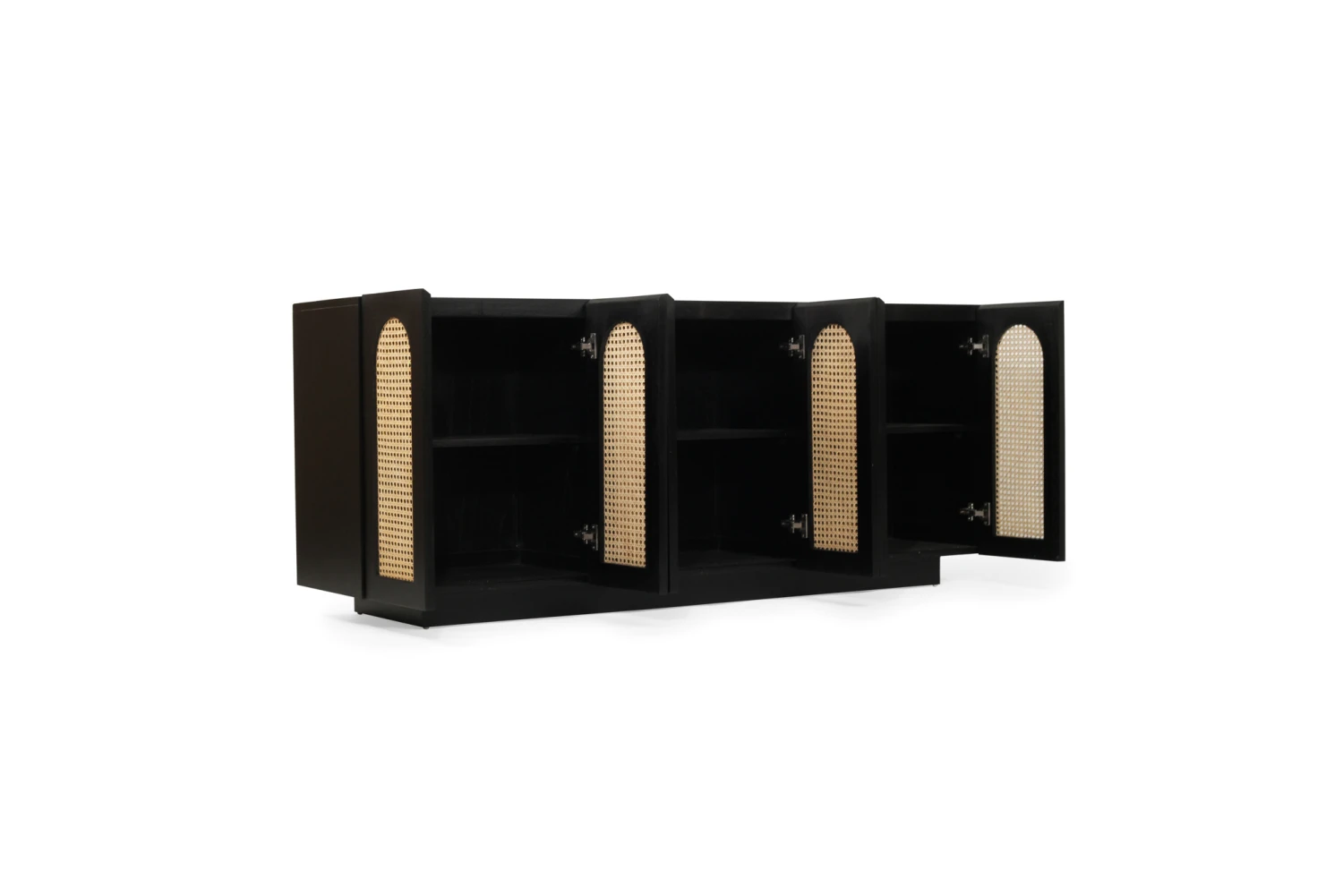 Ryan Six Door Sideboard – Black 7 Ryan Six Door Sideboard – Black - Image 5