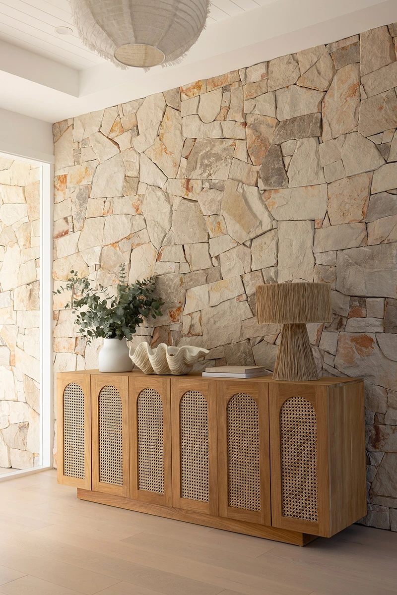 Ryan Six Door Sideboard – Natural 4 Ryan Six Door Sideboard – Natural - Image 2