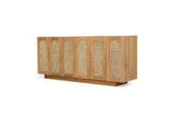 Ryan Six Door Sideboard – Natural 19 Ryan Six Door Sideboard – Natural -Abide Interiors Ryan Sideboard Natural 3 1