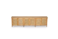 Hamilton Six Door Sideboard – Weathered Oak -Abide Interiors SB HAM WO 304 2