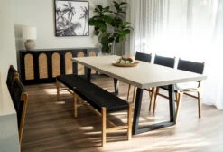 Ryan Six Door Sideboard – Black 27 Ryan Six Door Sideboard – Black -Abide Interiors Sabai Bench Ryan Sideboard Styled web