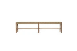 Sabai Woven Bench Seat – Sand – Close Weave -2m
