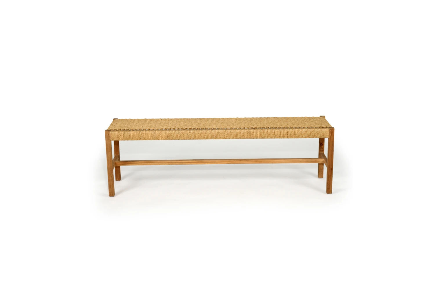 Sabai Woven Bench Seat – Sand – Close Weave 7 Sabai Woven Bench Seat – Sand – Close Weave - Image 5