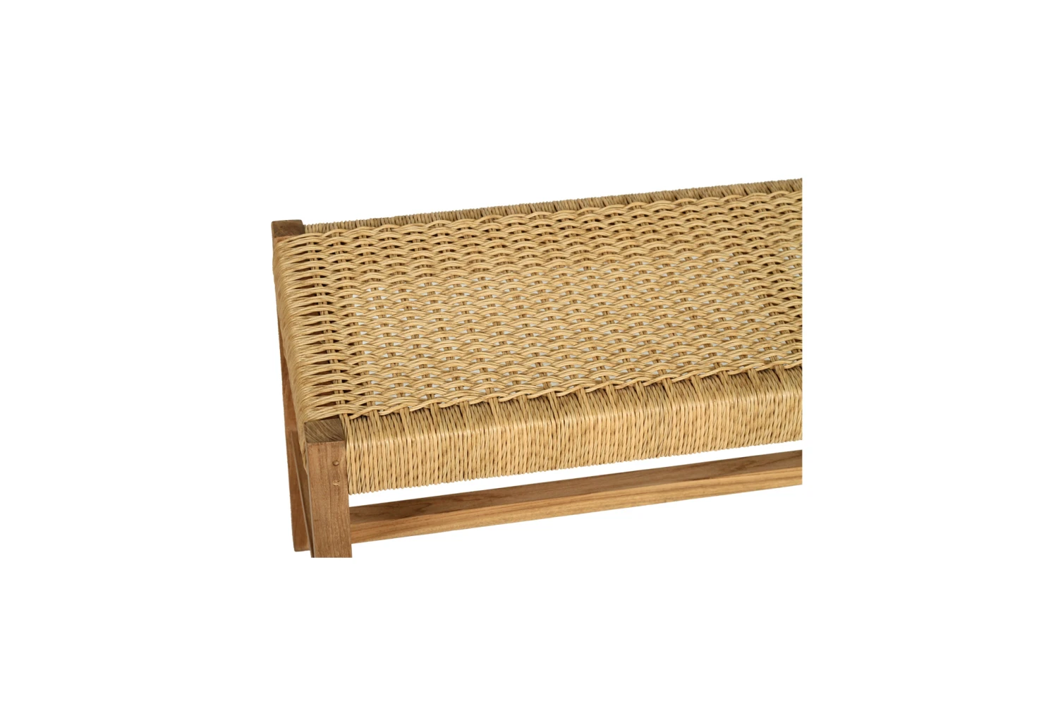 Sabai Woven Bench Seat – Sand – Close Weave 9 Sabai Woven Bench Seat – Sand – Close Weave - Image 7