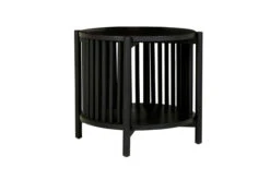 Sadie Side Table – Black -Abide Interiors Sadie Bedside Black 2