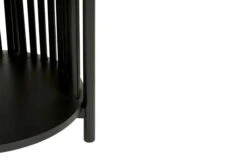 Sadie Side Table – Black -Abide Interiors Sadie Bedside Black 4