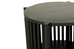 Sadie Side Table – Black -Abide Interiors Sadie Bedside Black 5