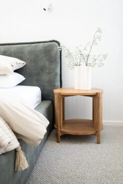 Sadie Side Table – Natural 34 Sadie Side Table – Natural -Abide Interiors Sadie Bedside Natural Styled 1