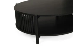 Sadie Round Coffee Table – Black – 100cm -Abide Interiors Sadie Round Black 100cm 5