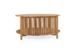 Sadie Round Coffee Table – 100cm -Abide Interiors Sadie Round Coffee Table 100cm Natural 4