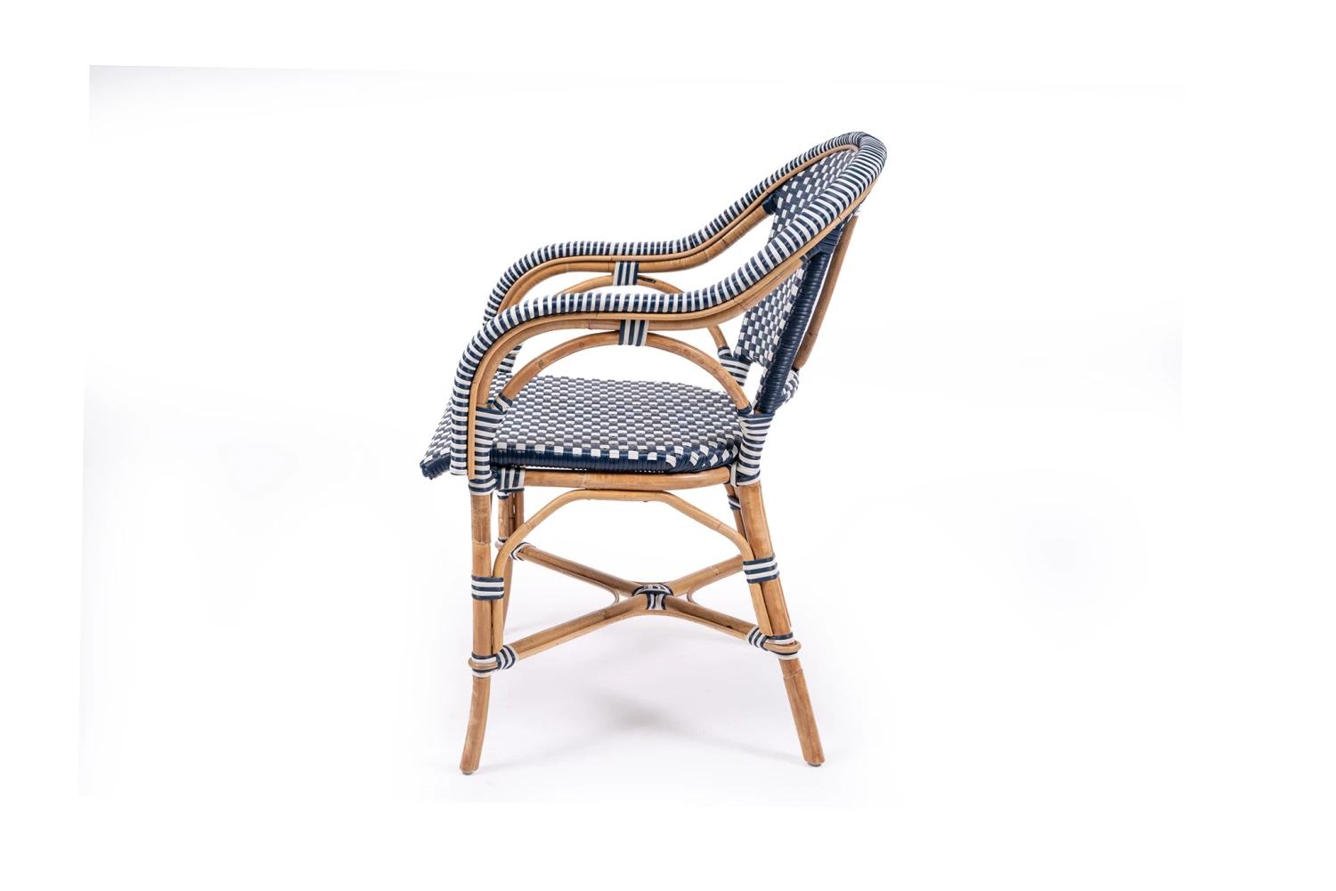 Sorrento Arm Chair – Navy 7 Sorrento Arm Chair – Navy - Image 5