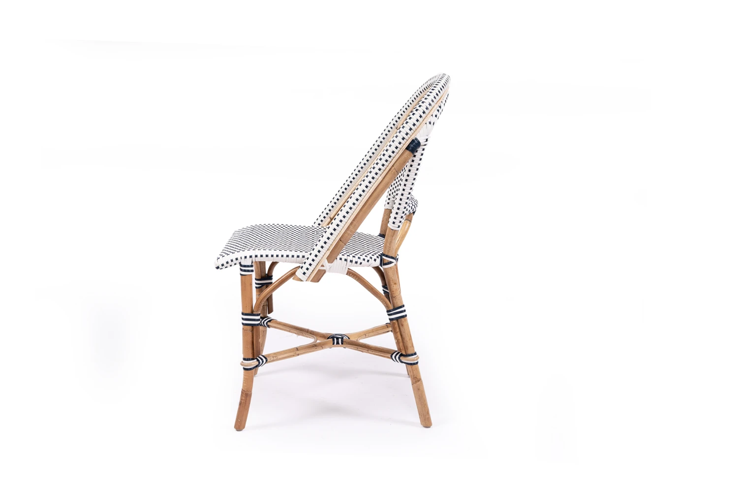 Sorrento Side Chair – Navy 6 Sorrento Side Chair – Navy - Image 4